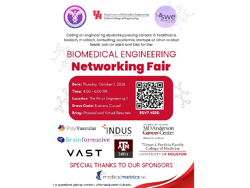 BME Networking Fair Flyer